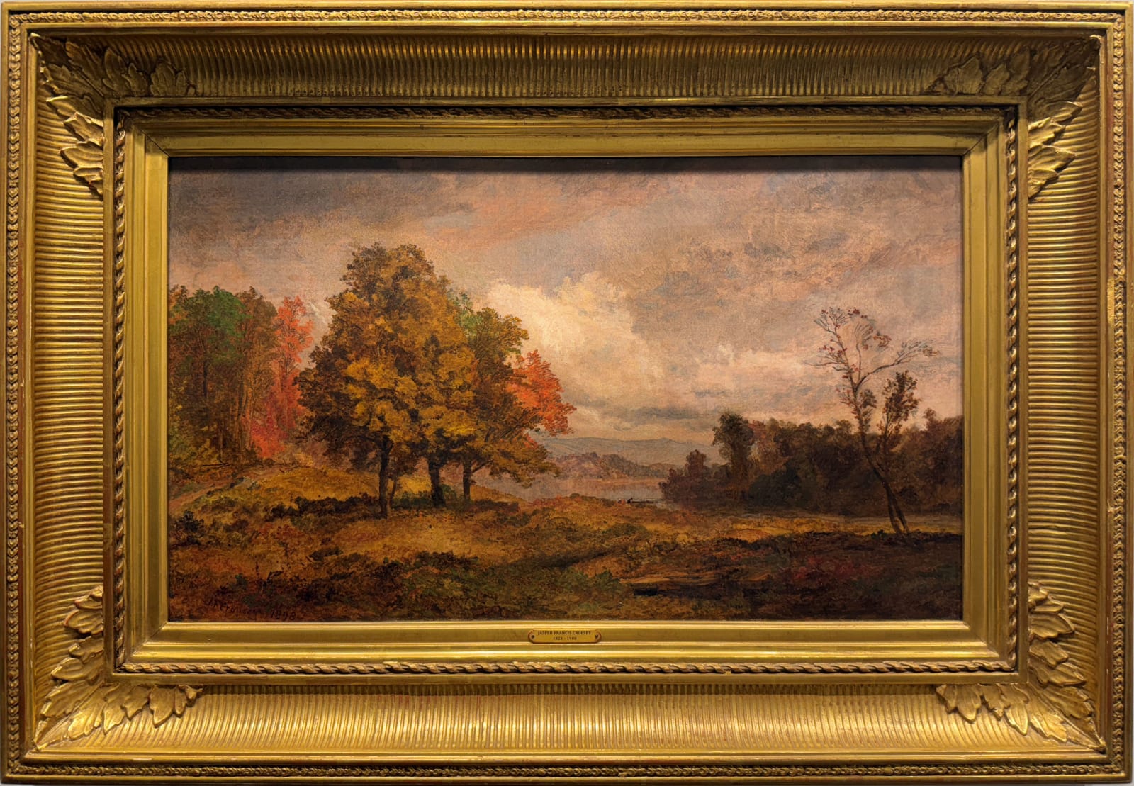Jasper F. Cropsey, An Autumn Landscape, 1898