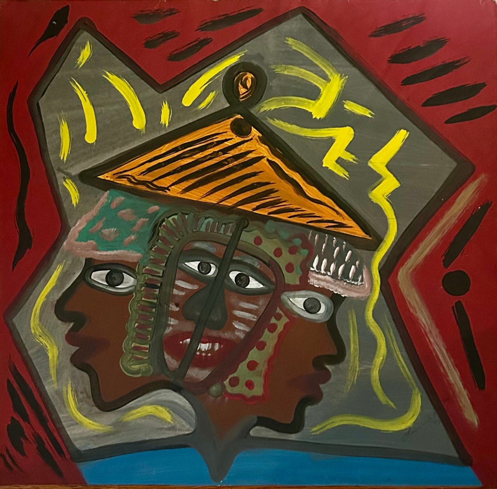 Lonnie Holley, The Missing Tribe of Woman (14), 1992