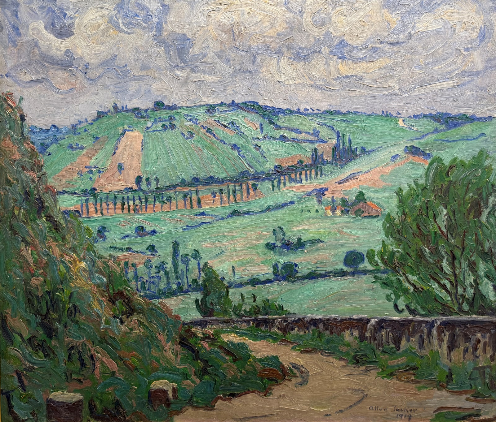 Allen Tucker, Toward Gaillac, 1919