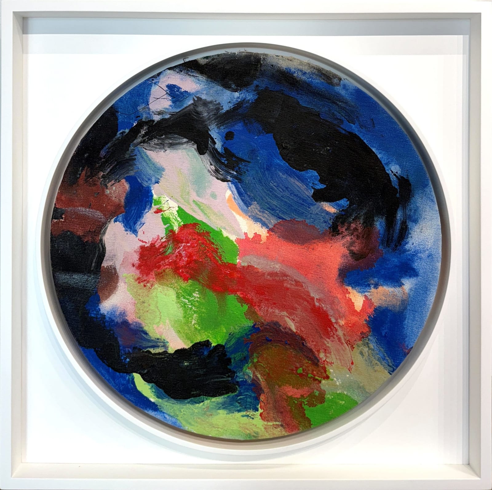 Friedel Dzubas, Untitled (Tondo), 1980s