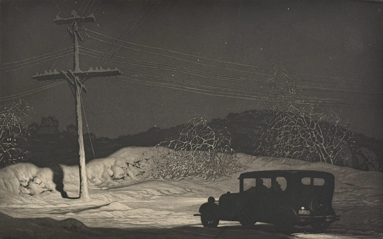 Martin Lewis, Which Way?, 1932