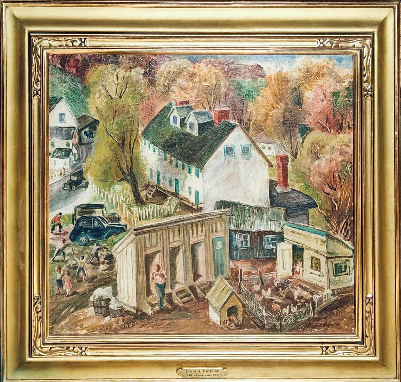 Irwin Hoffman, Baseball in the Farmyard