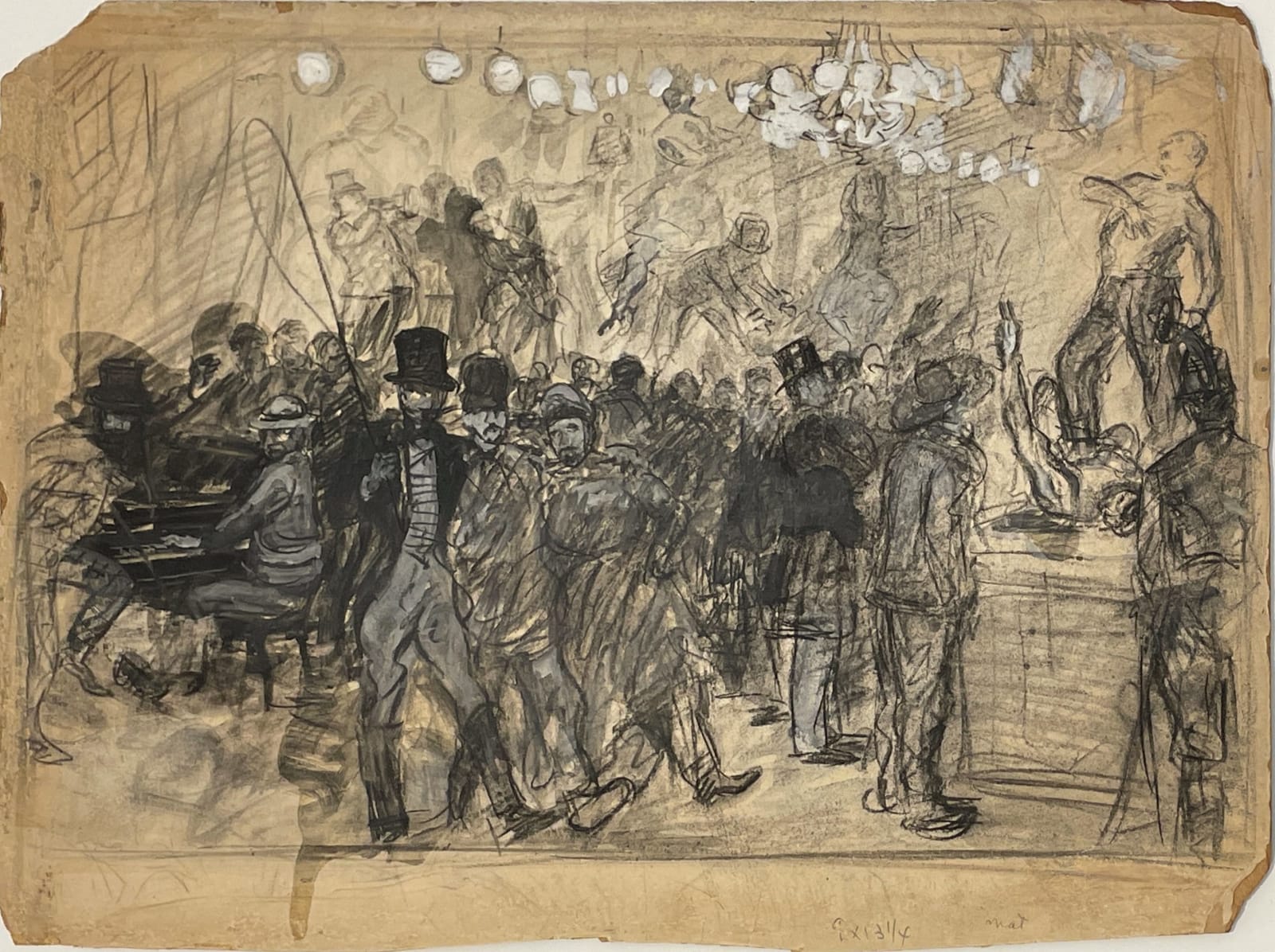 William Glackens, Street Fair, circa 1905 | Lincoln Glenn