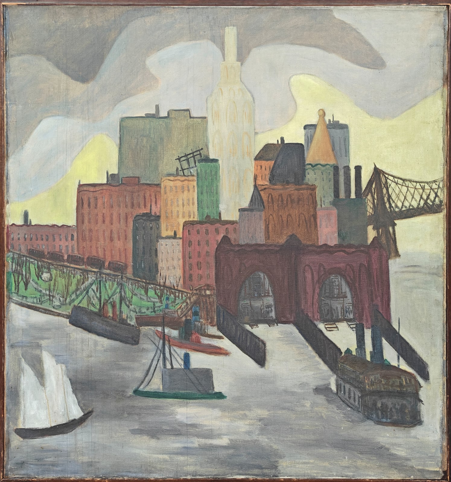 Adelaide Lawson Gaylor, New York Skyline