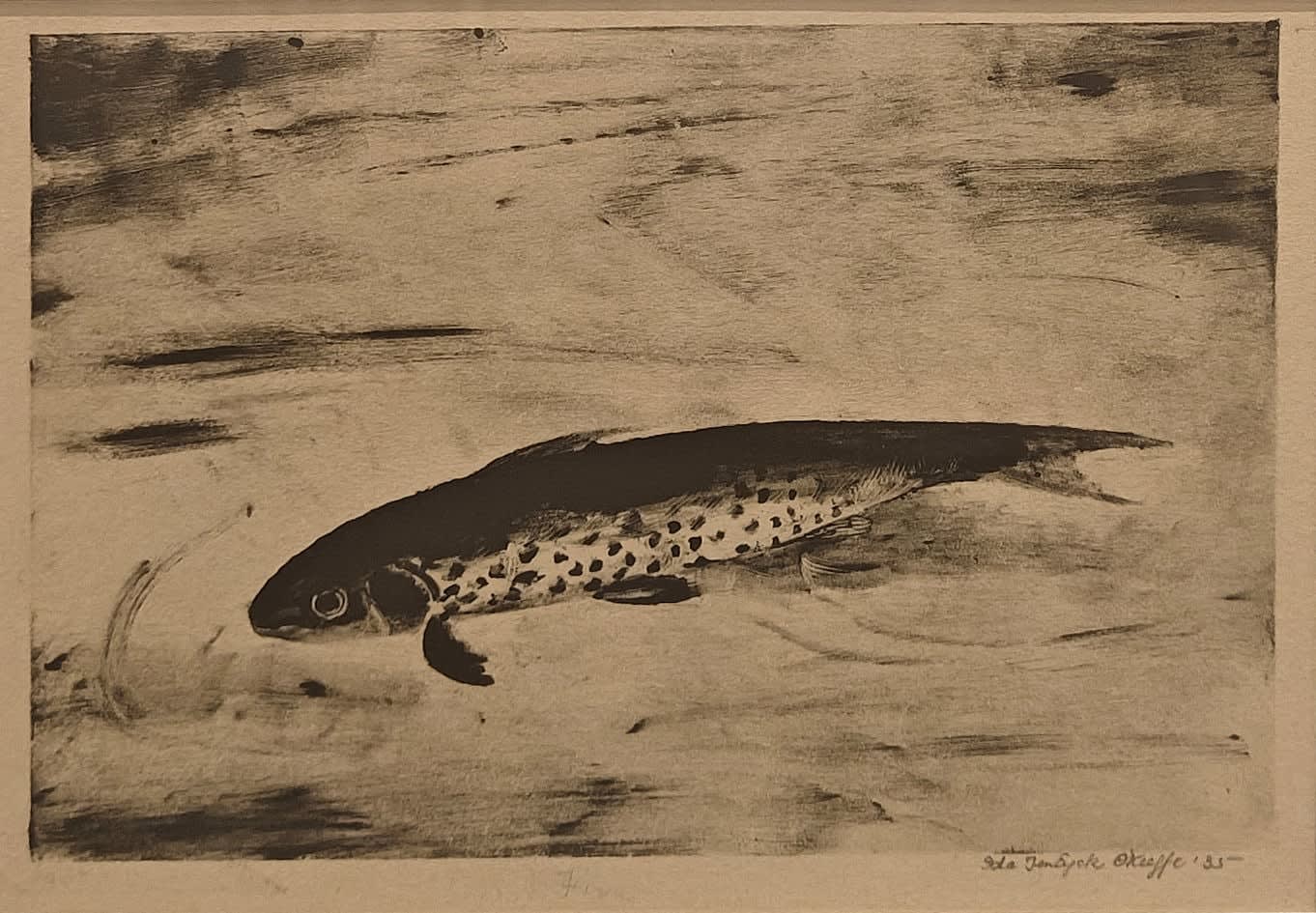 Ida Ten Eyck O'Keeffe, The Fish, 1935