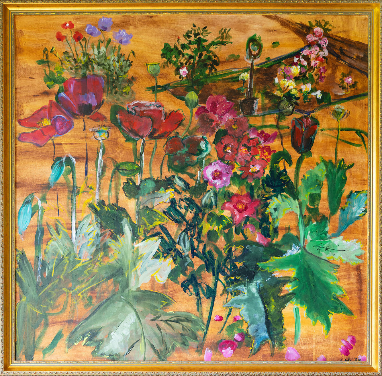 Leah Wood, Summer In The Garden, 2025