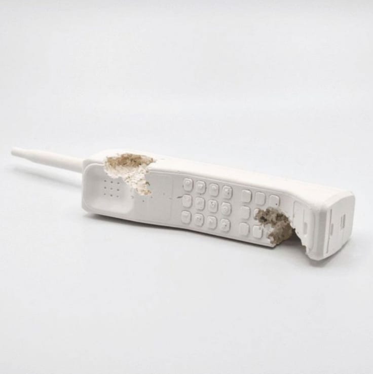 Daniel Arsham, Future Relic 01-Phone, 2013