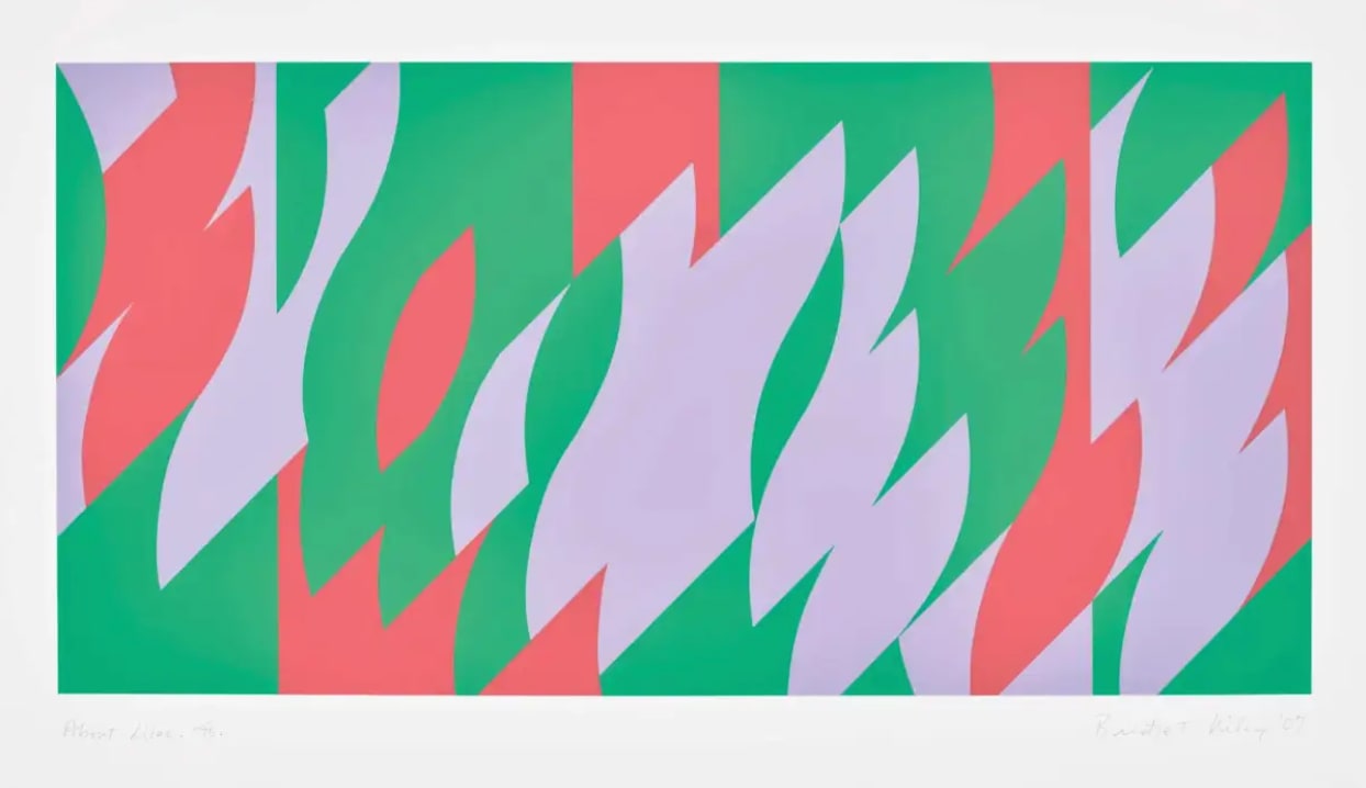 Bridget Riley, About Lilac, 2007