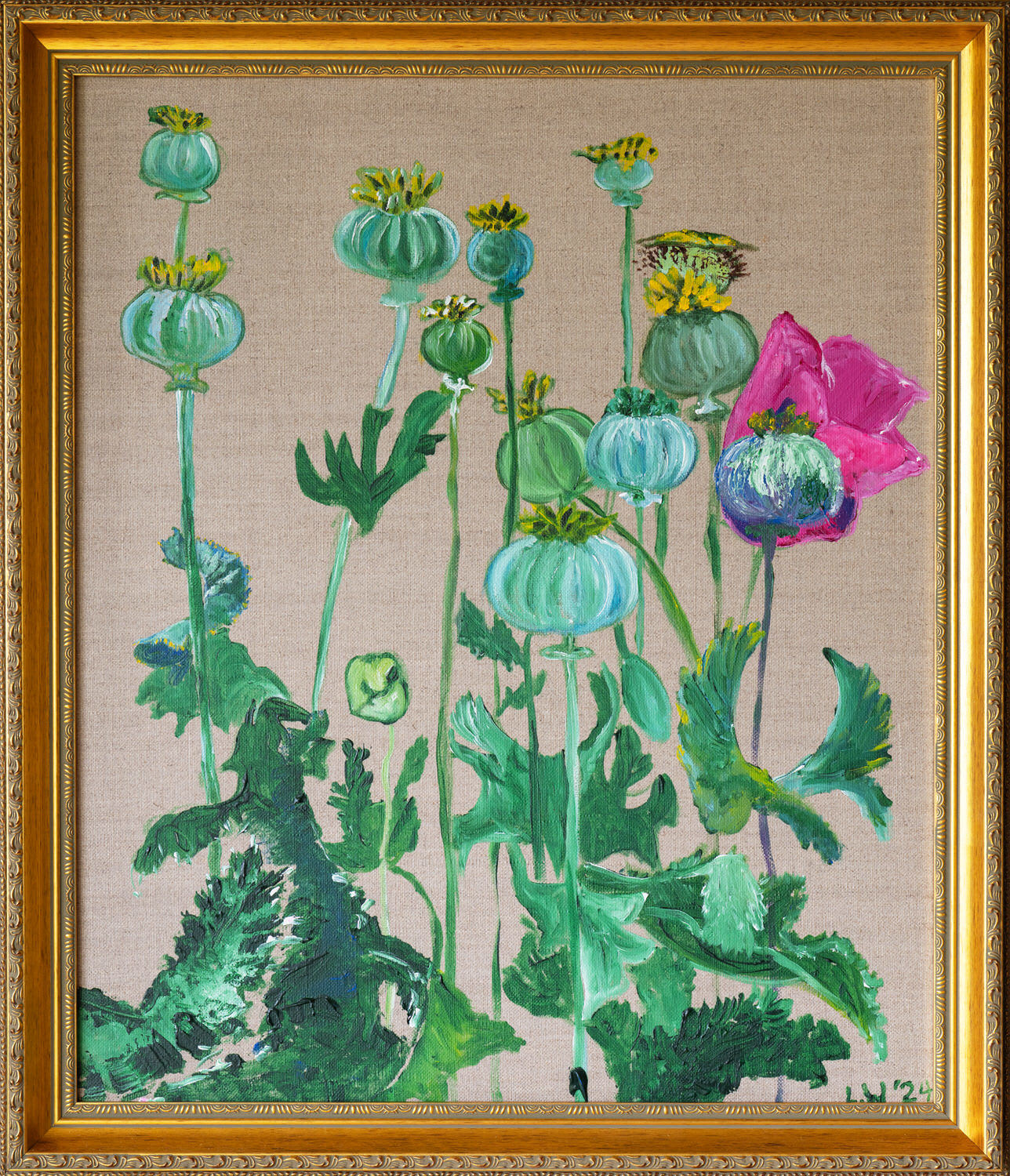 Leah Wood, Poppy Seed Pods, 2025