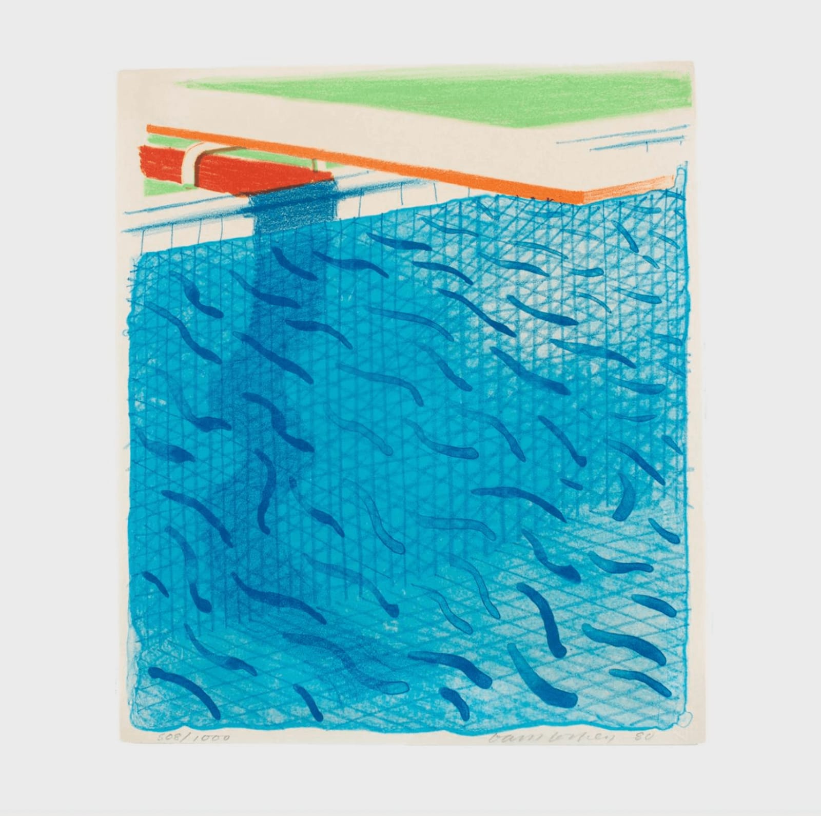 David Hockney, Paper Pools