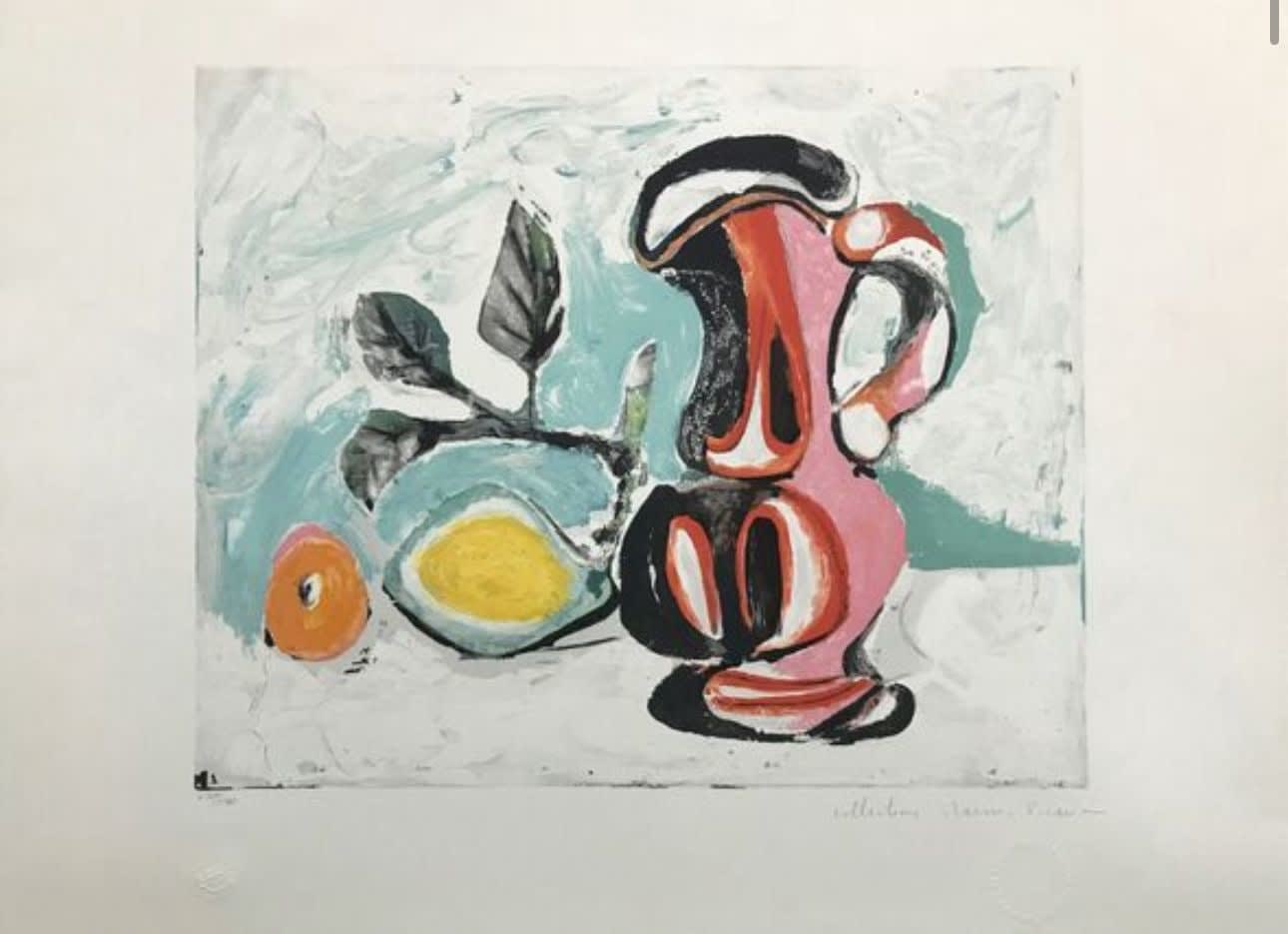 Pablo Picasso, Nature Morte Au Pichet Rose, 1979 - 1982