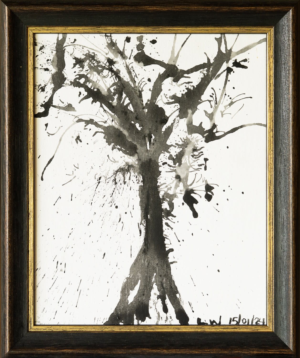 Leah Wood, Winter Tree Abstract I, 2025