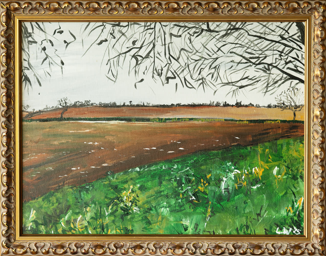 Leah Wood, Landscape In Early Spring, 2025