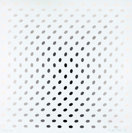 Bridget Riley, Nineteen Greys (C), 1968