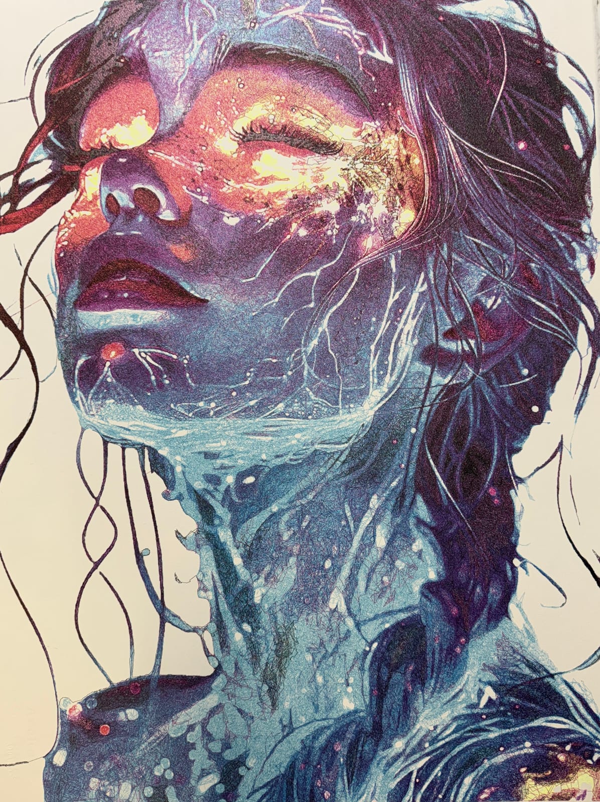 Lingua, Astral Blue, 2024