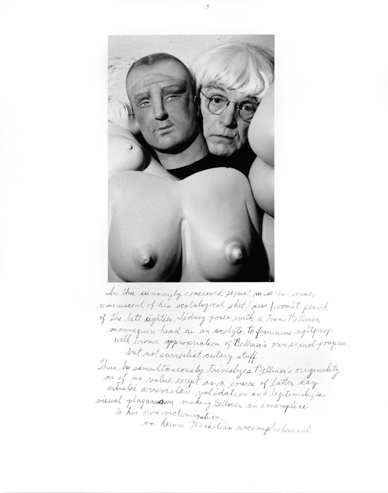 Duane Michals, Who is Sidney Sherman, 2000