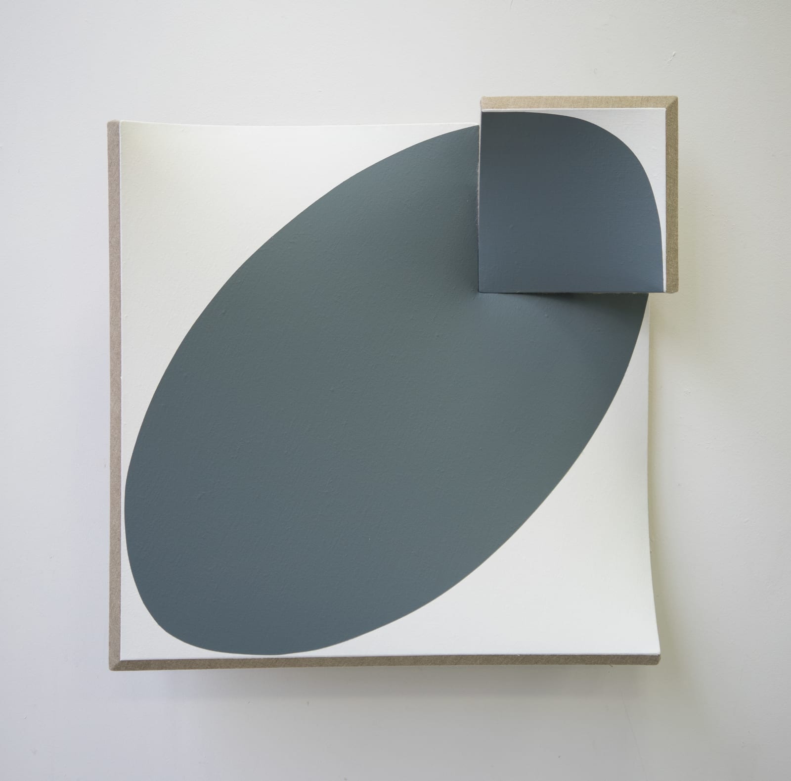 Jan Maarten Voskuil, Ellipse in grey, 2025