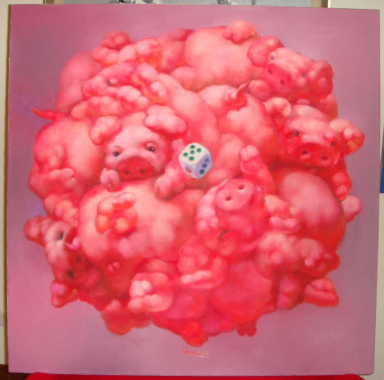 Zhang Guoqiang, Meat Series-Little Toy, 2006