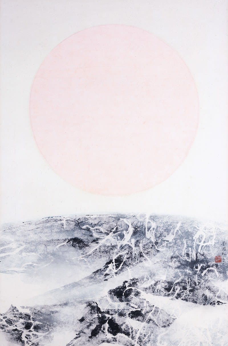 Kuo-sung Liu, 白將淹沒一切 It'll soon be white all over, 1970