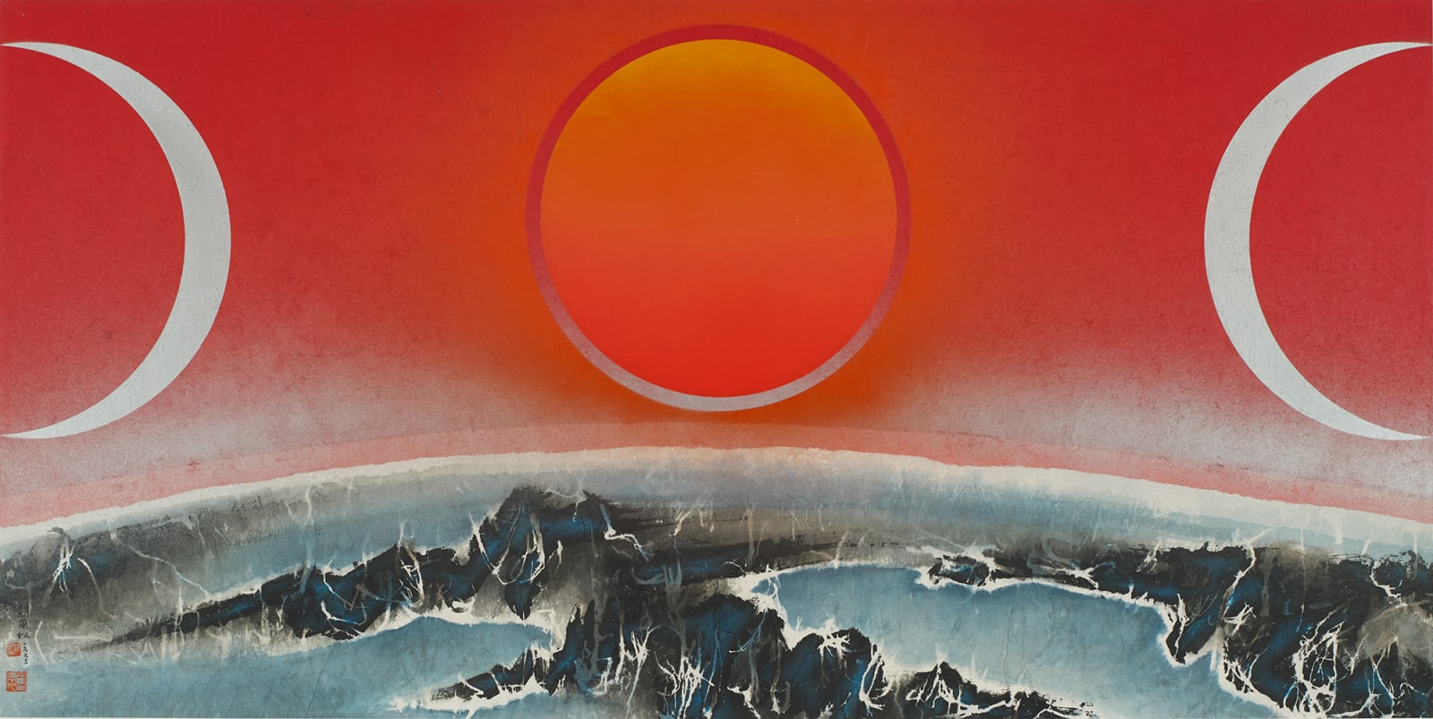 Kuo-sung Liu, 日正當中（A） High Noon (A), 1973