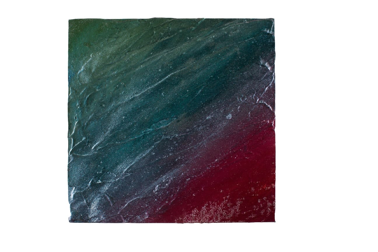 Alteronce Gumby, Meditation from green to red, 2019