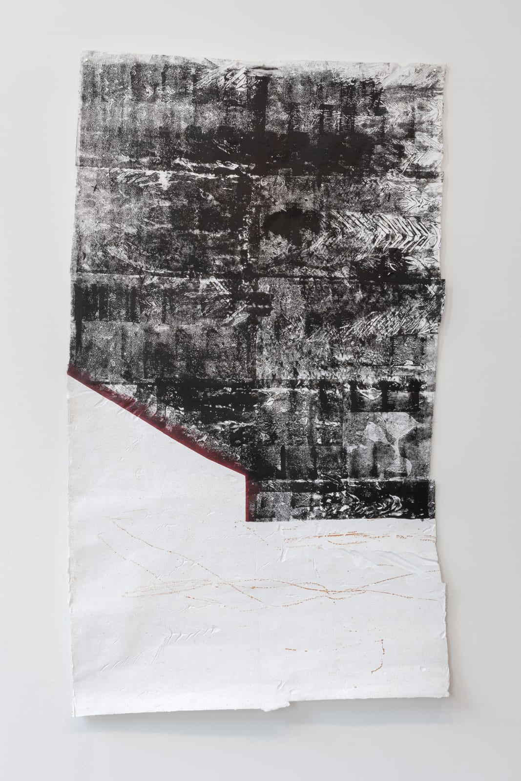Tahir Carl Karmali, Blood at the border I, 2019