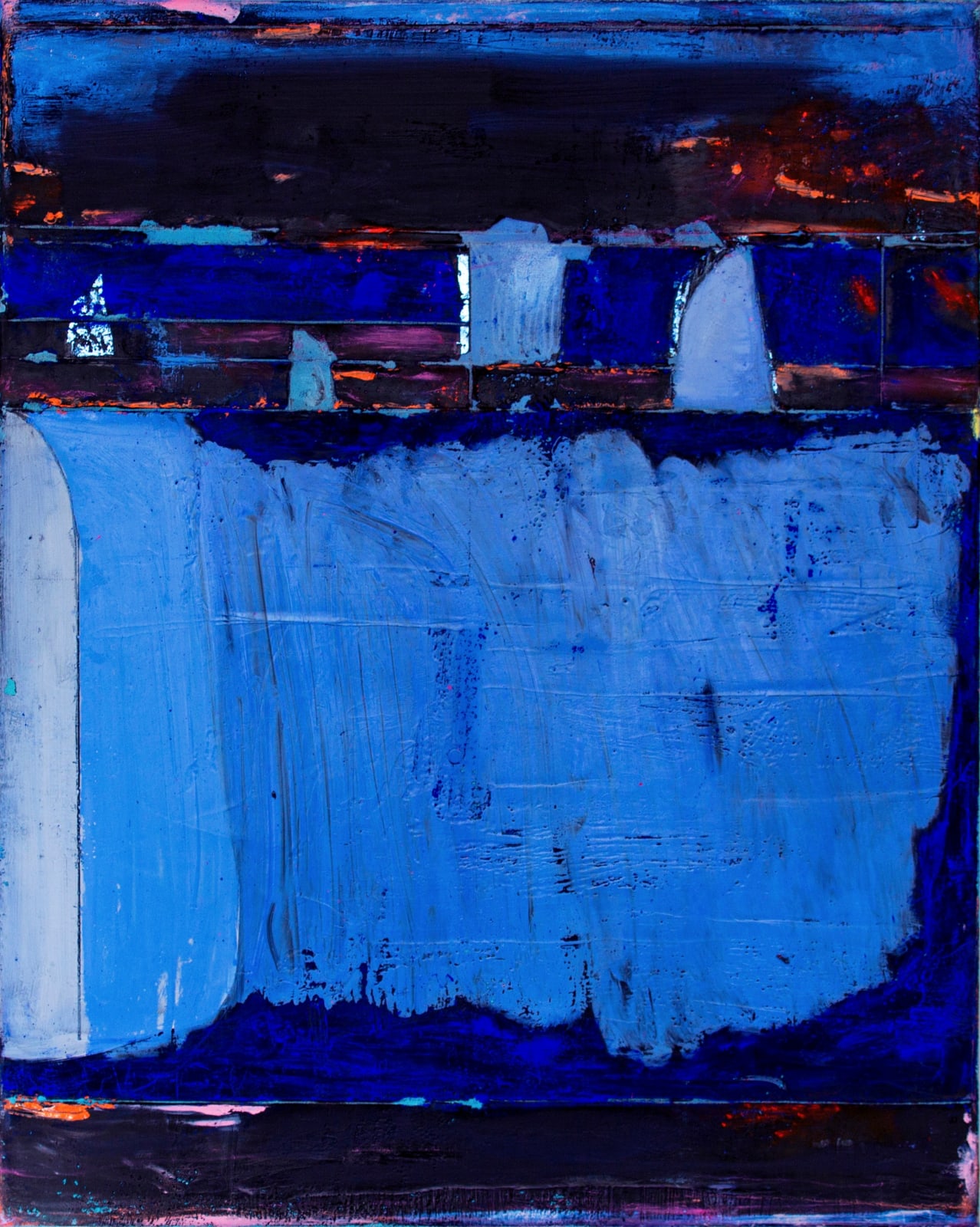 Dana James, Indigo Incandescent (Summer Night II), 2021