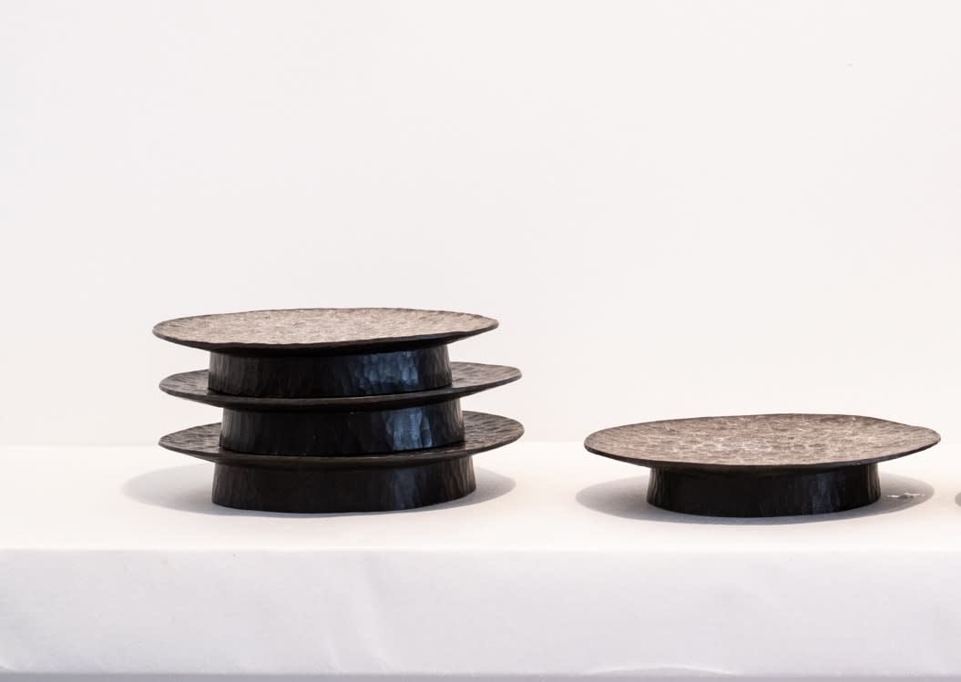 Mok-su, Ritual plates (set of 4), 2022
