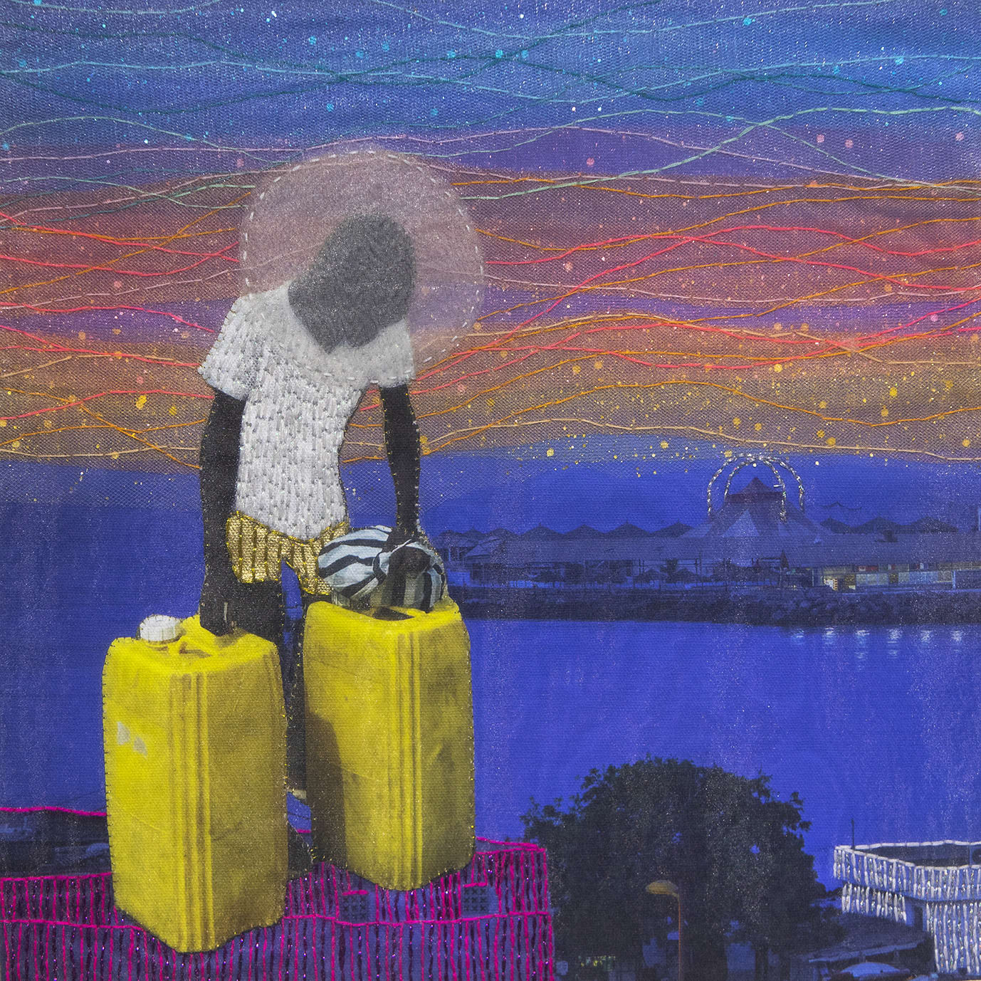 Joana Choumali, Save yourself, 2022