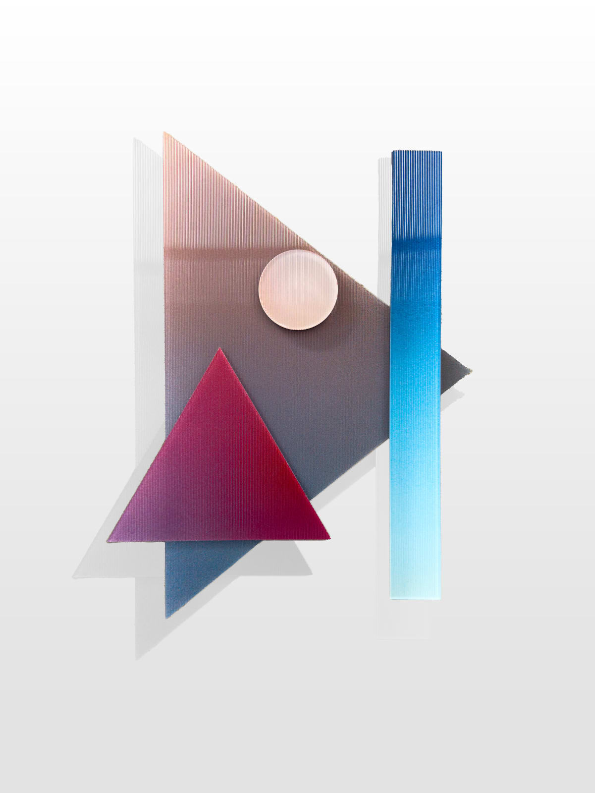 Mustapha Azeroual, Stabile #03, Série Héliaque, 2025