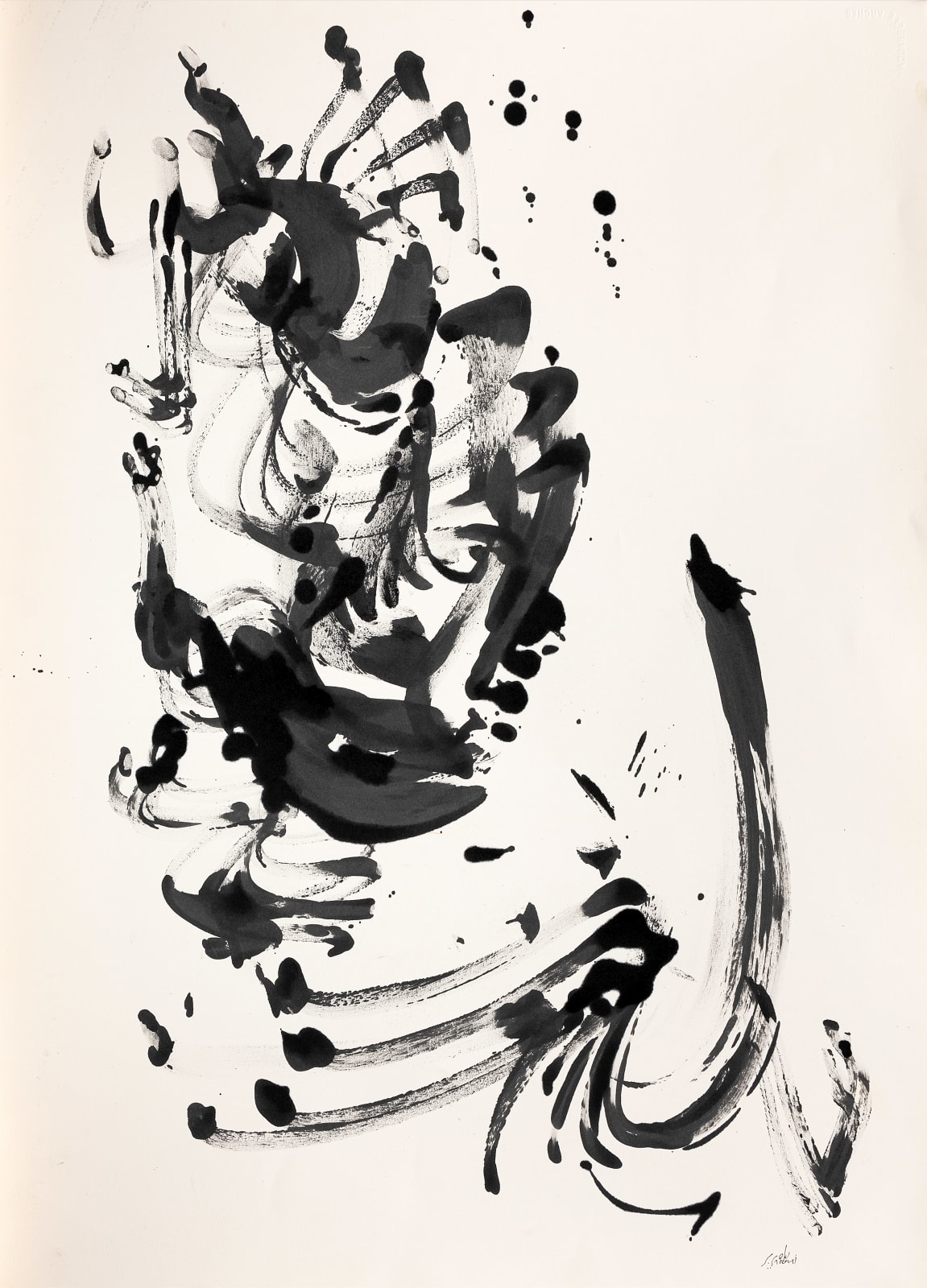 Samy Snoussi, Veins of Ink I, 2025