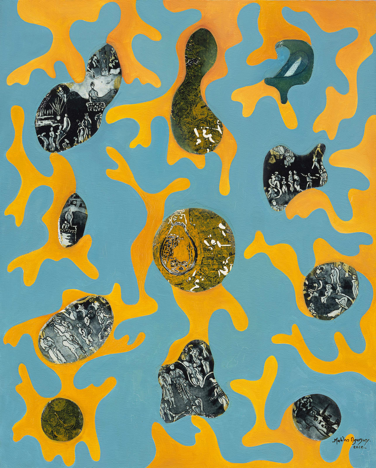 Malika Agueznay, Composition, 2020