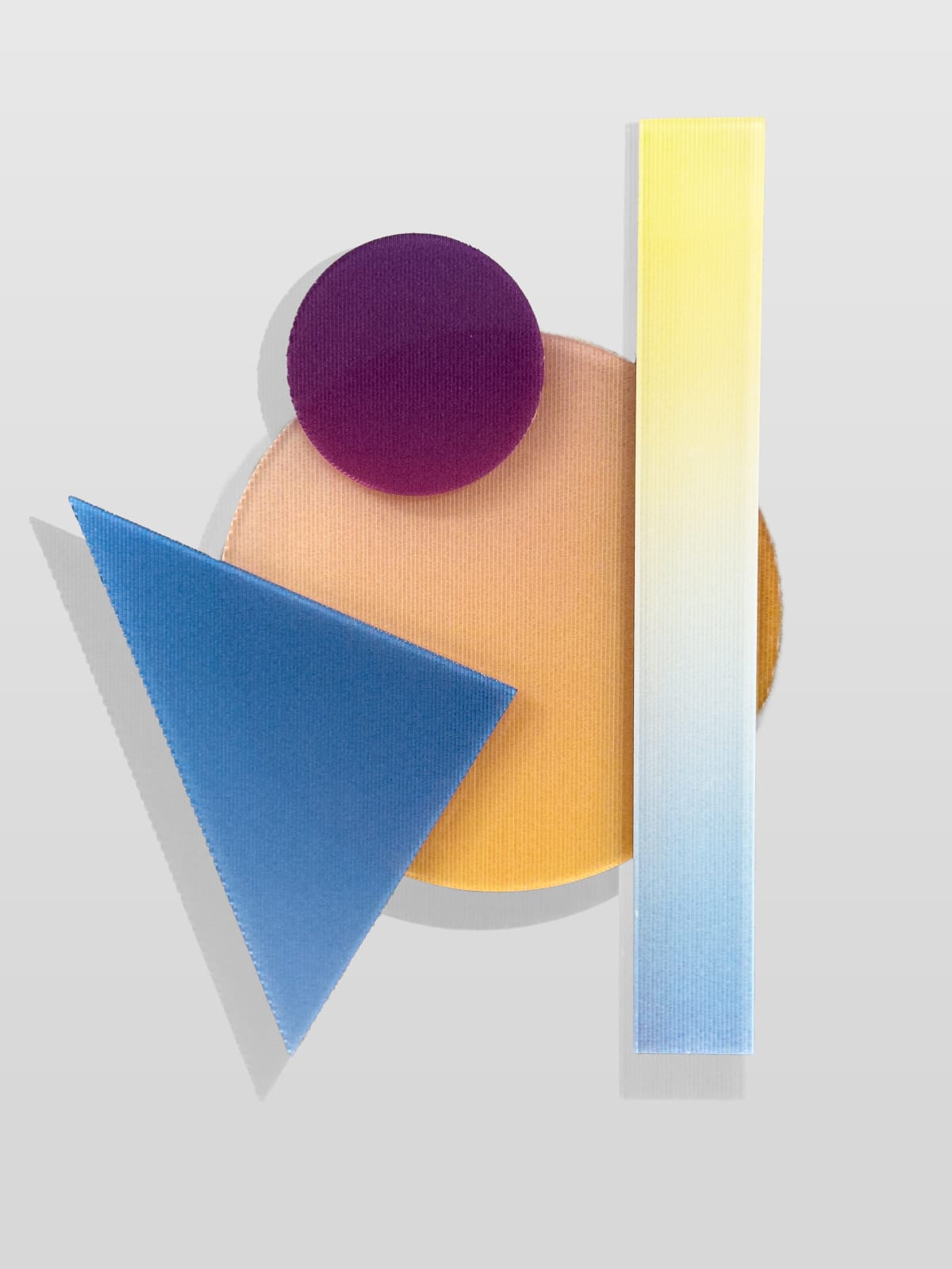 Mustapha Azeroual, Stabile #01, Série Héliaque, 2025