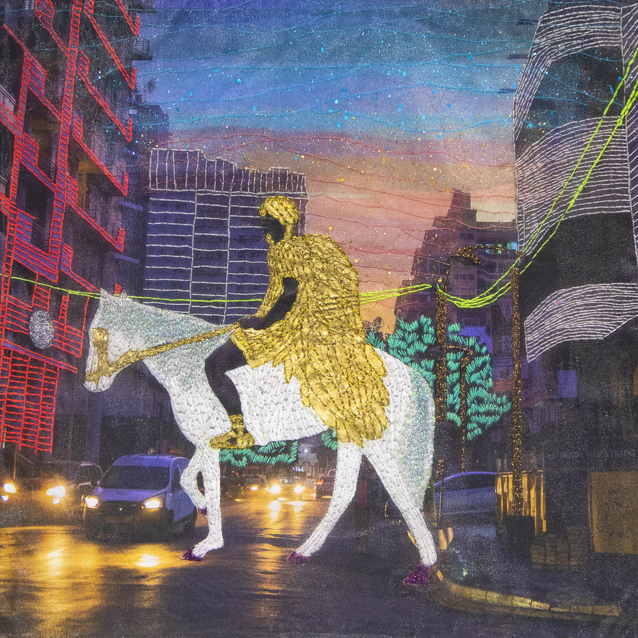 Joana Choumali, Antares is no longer here, 2022