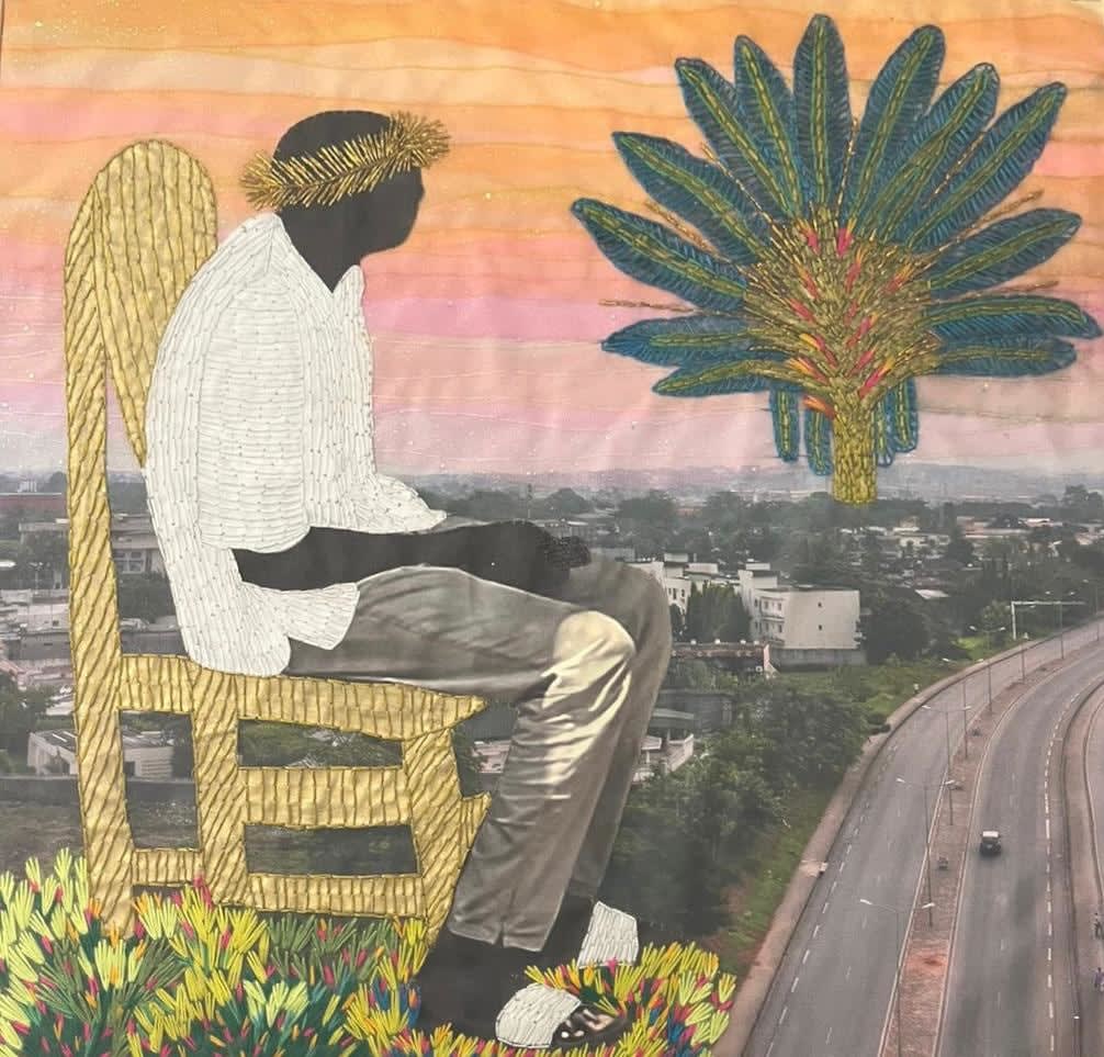 Joana Choumali, AND IT SEEMS THE WORLD WANTS ME TO CHANGE MY MIND, 2023