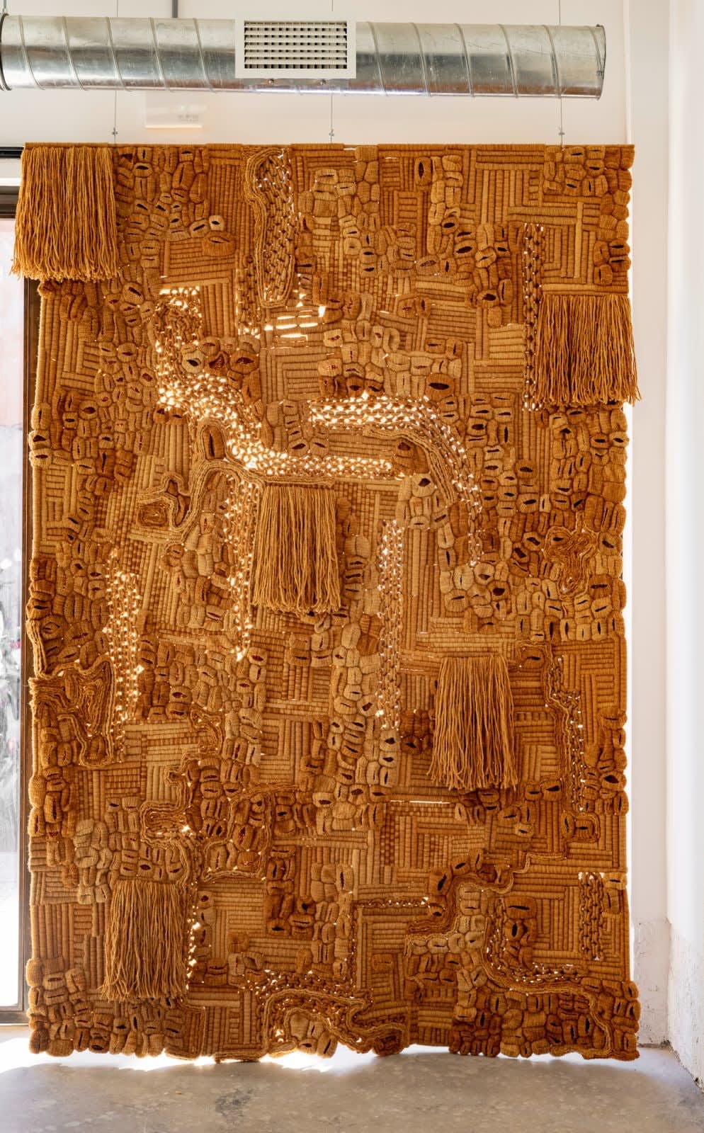 Amina Agueznay, Talisman of Henna - Variation #12, 2024
