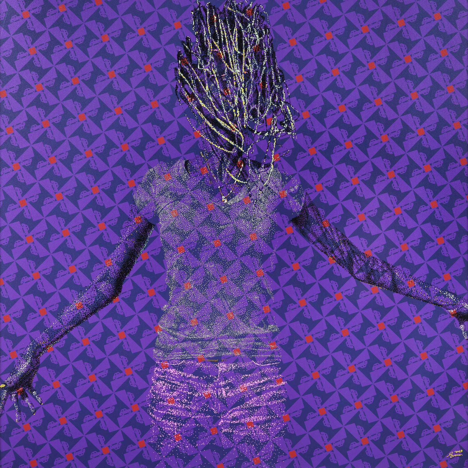Evans Mbugua, A Conversation with Myself, 2019