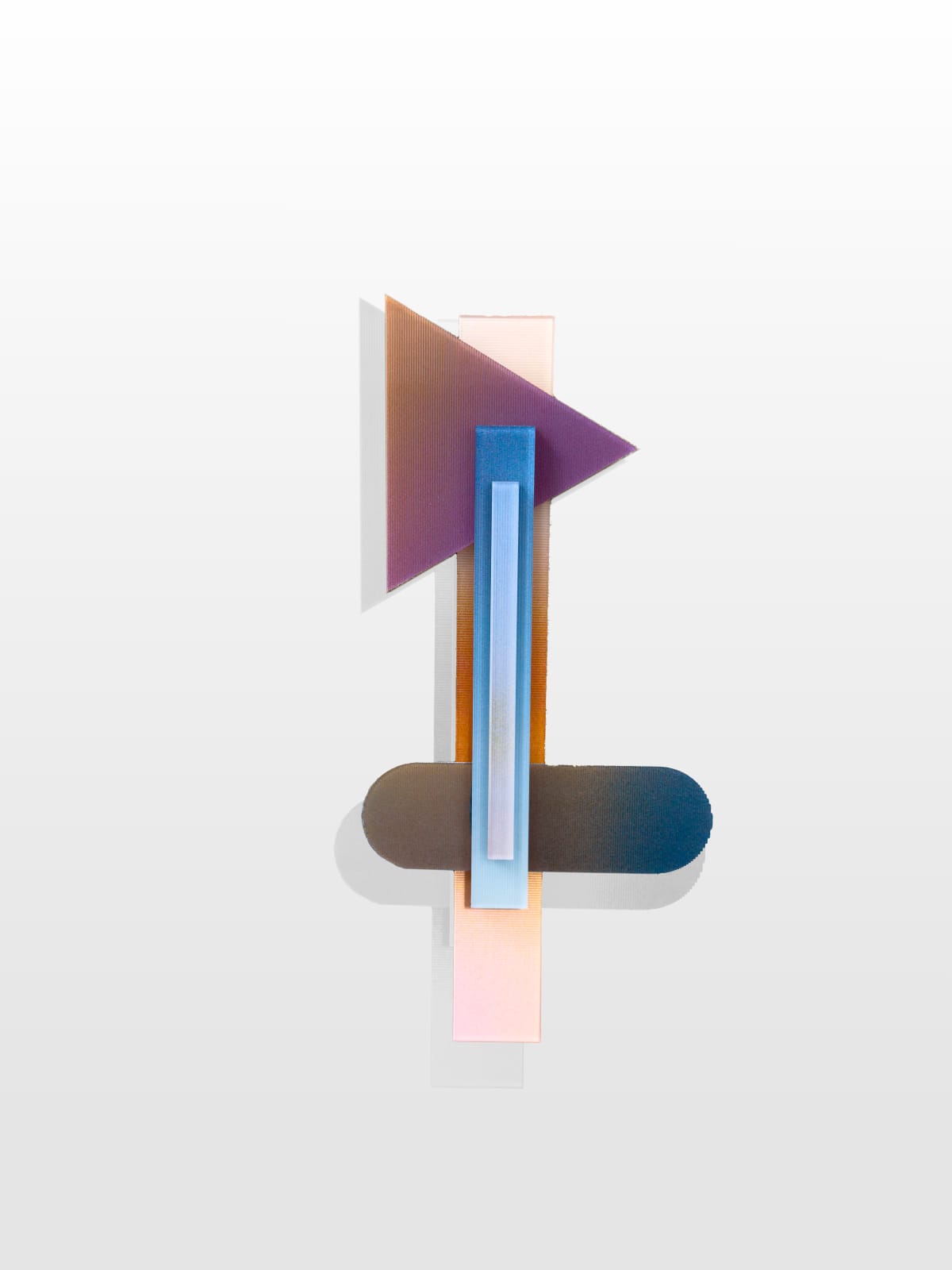 Mustapha Azeroual, Stabile #06, Série Héliaque, 2025