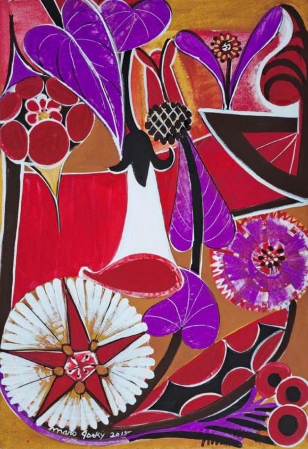 Maro Gorky, Summer Flowers, 2013