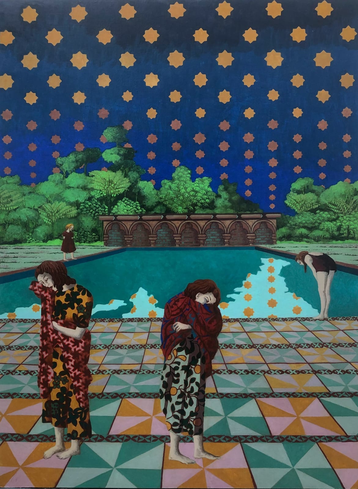 Kate Montgomery, The Heavens' Embroidered Cloths, 2024
