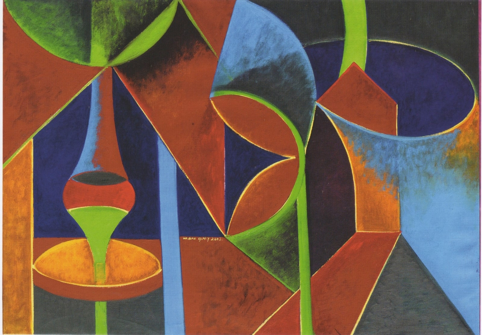 Maro Gorky, The New Wing, 2002