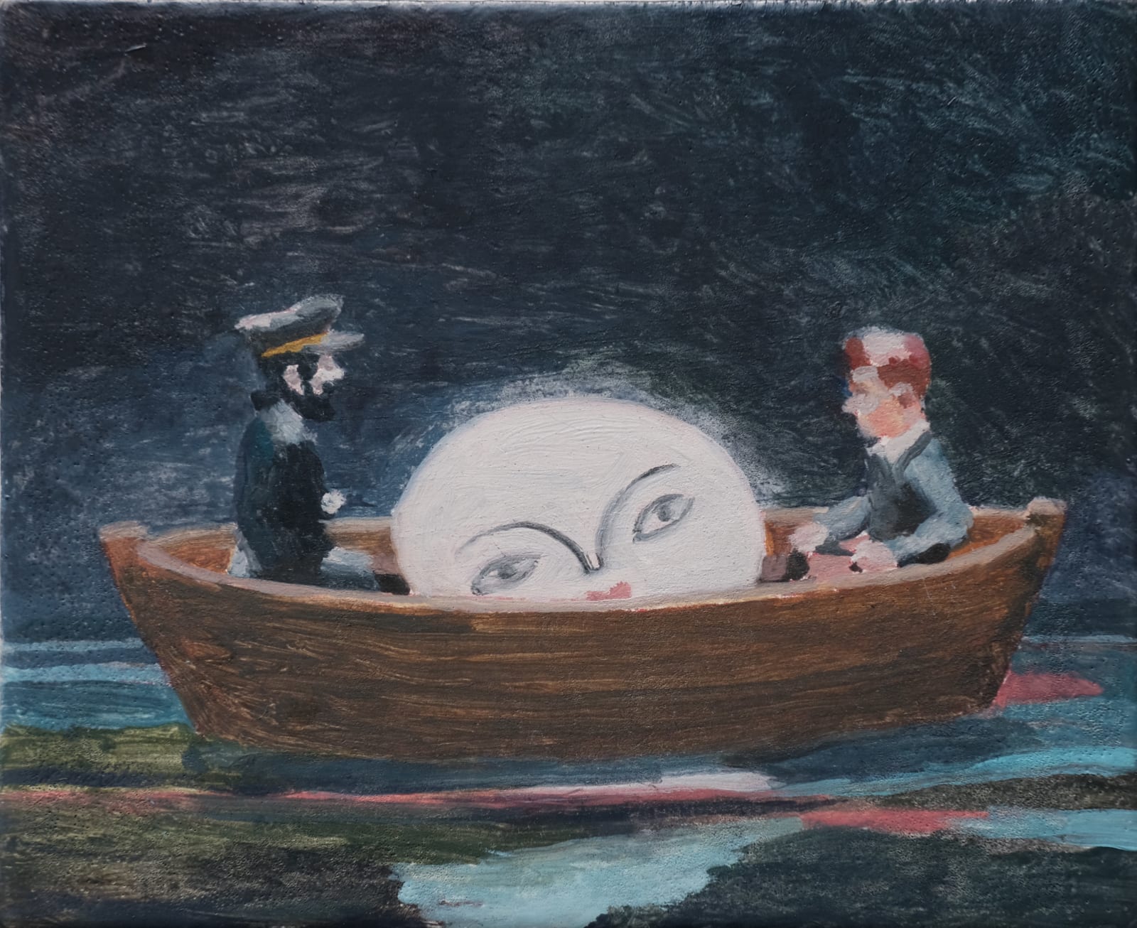 Mark Entwisle, The Whole of the Moon I, 2022