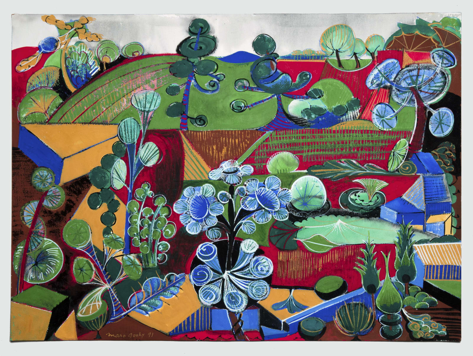 Maro Gorky, Triumph of Spring, 1991