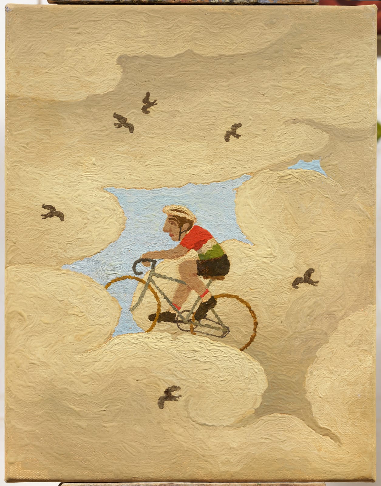 Ramiro Fernandez Saus, Cycling with the Birds, 2023
