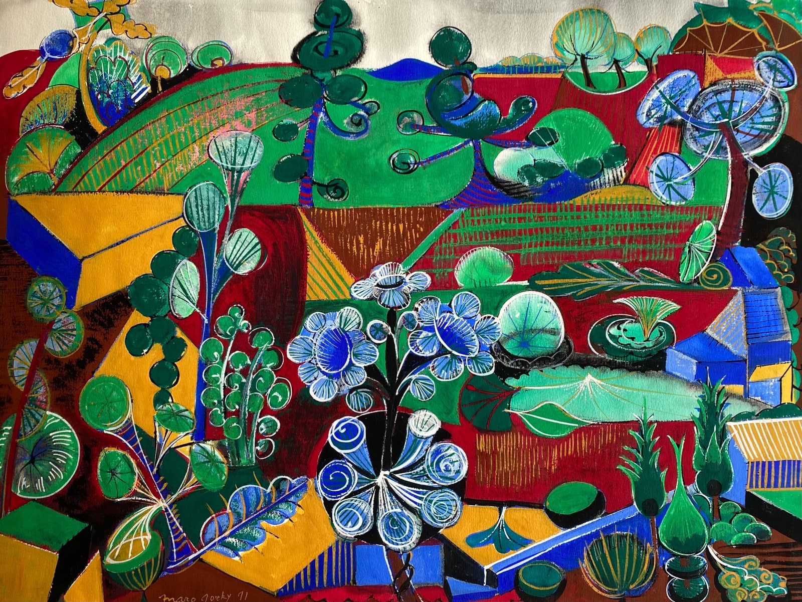 Maro Gorky, Triumph of Spring, 1991