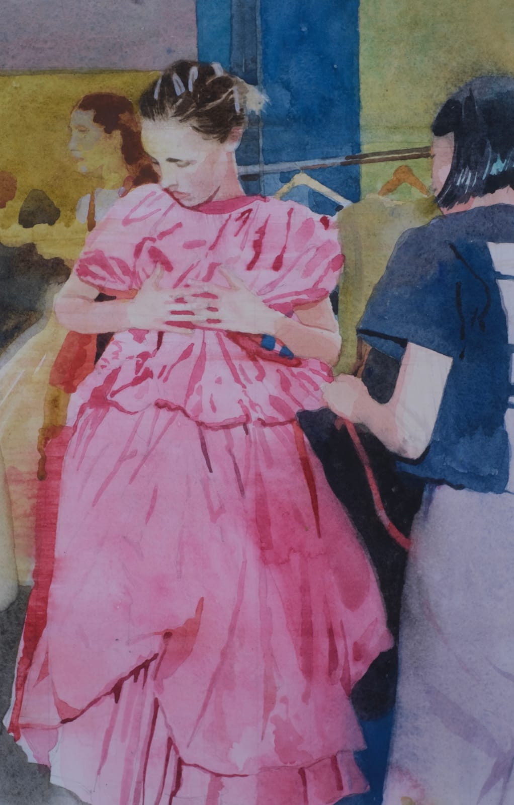 Mark Entwisle, Pink Dress , 2022