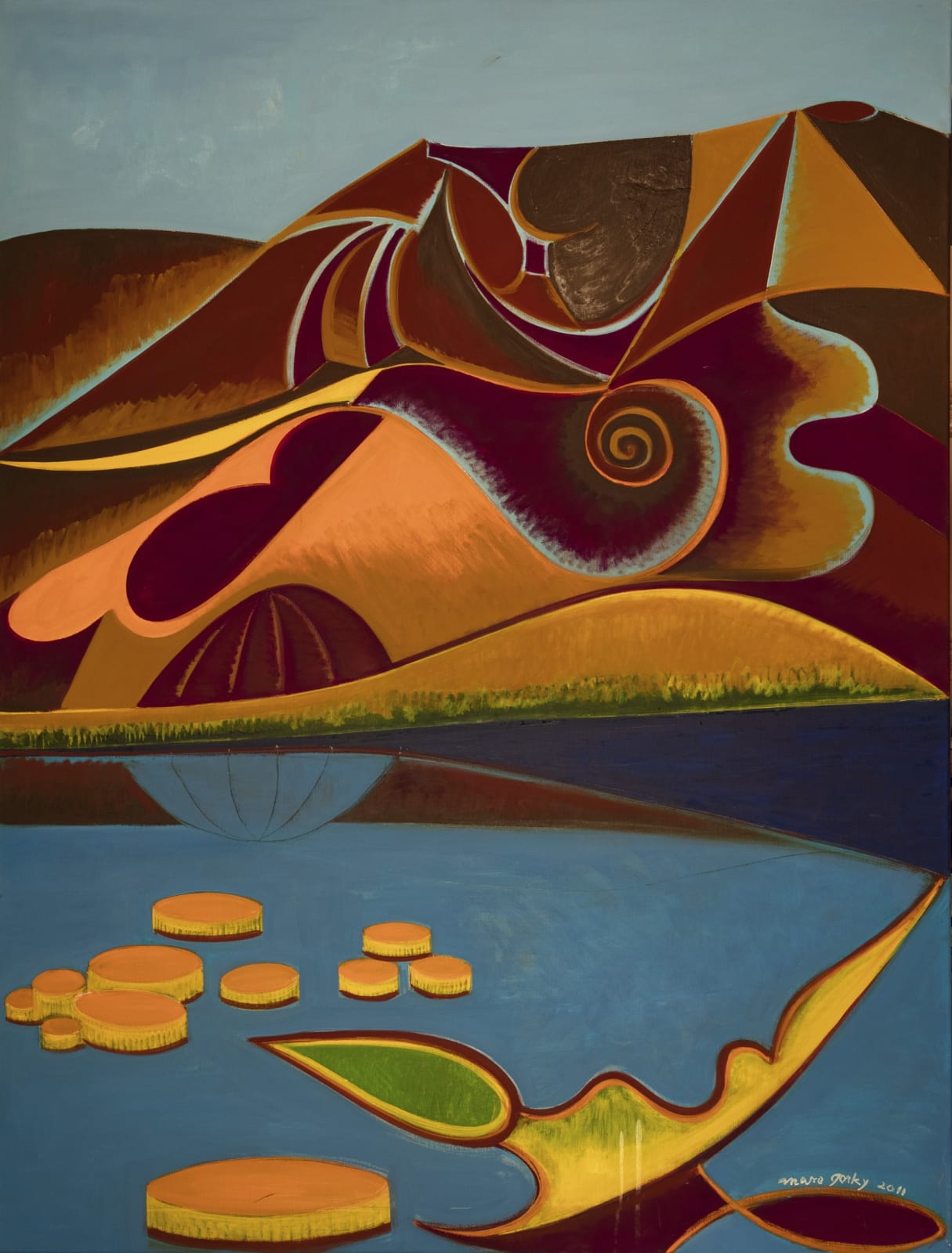 Maro Gorky, My Father's Birthplace, 2022