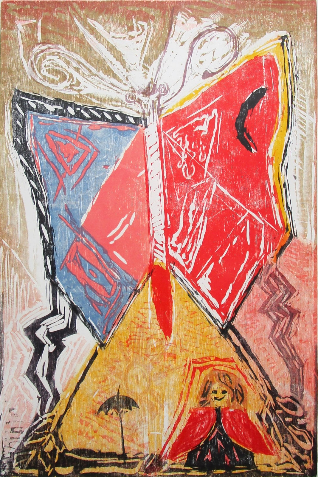 Michael Rothenstein, Child and Butterfly, 1990