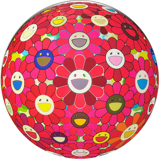 Takashi Murakami, Red Cliff (3-D), 2008