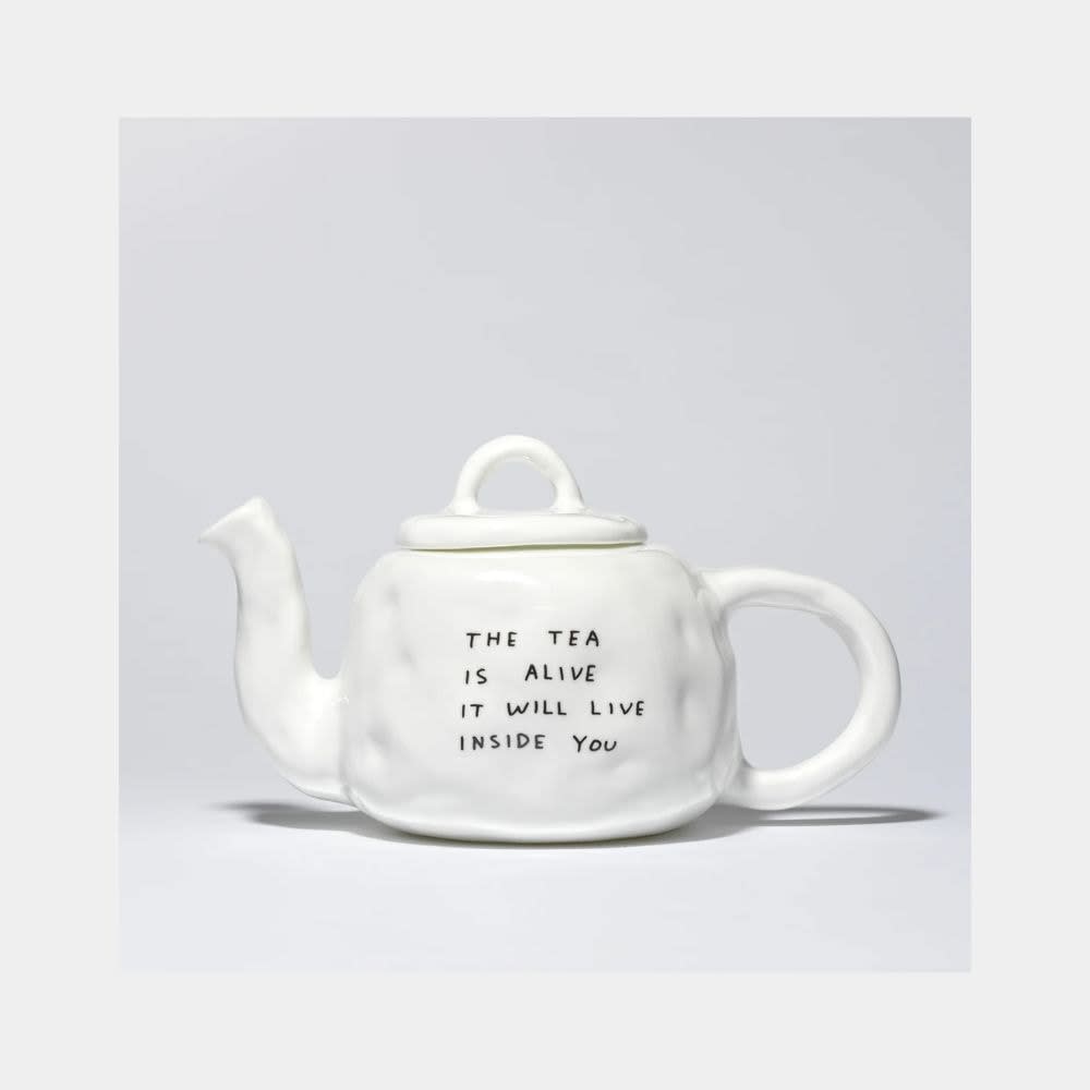 David Shrigley, The Tea Is Alive, 2021